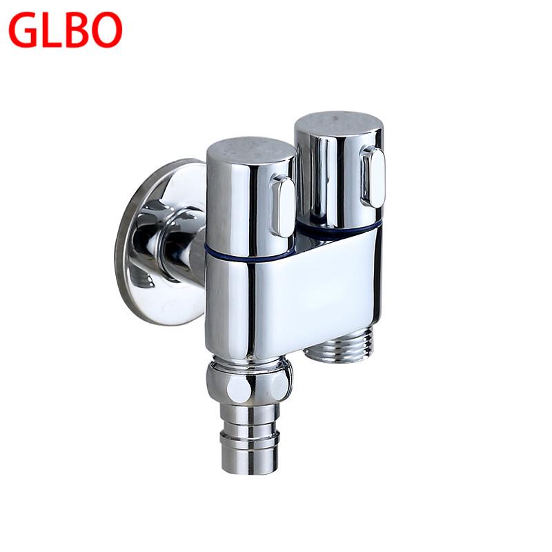 GLBO Угловой кран двойного управления 1 вход - 2 выхода