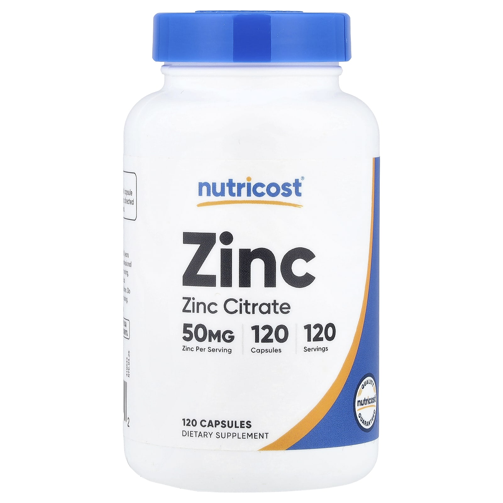 

Nutricost, Zinc, 50 mg, 120 Capsules