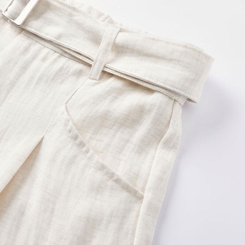 FivePlus Women's Breathable Straight-Leg Cropped Pants