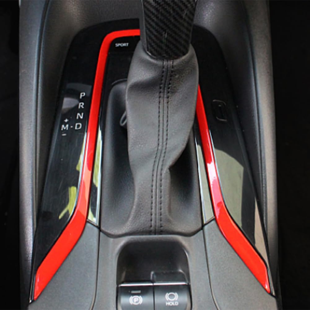 Compatible with     2024 2025 Toyota Corolla Accessories Center Console Gear Shift Panel Cover Trim for Toyota Corolla Cross Accessories (Not for