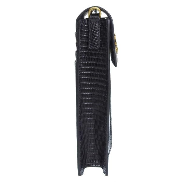 Bag Shoulder Bag Leather Black LIZARD PHONE BAG 53030019UL004FN401 VIVIENNE WESTWOOD [Vivienne Westwood] Women's [Item]