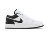 Jordan 1 Bajo Blanco Negro (GS)