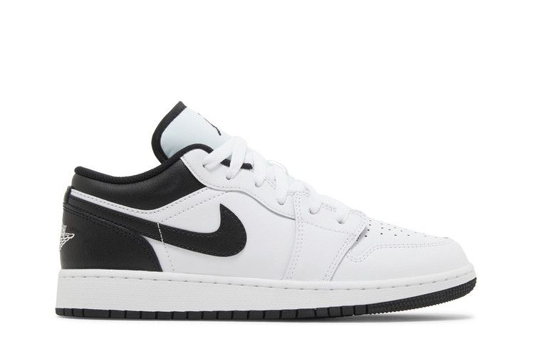 Jordan 1 Bajo Blanco Negro (GS)