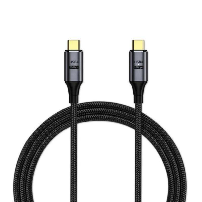 

2m PD 100W 5A USB4.0 Charging Cable Support 8K/60hz Type-C to Type-C 20Gbps Magnetic Data Cable As Shown A