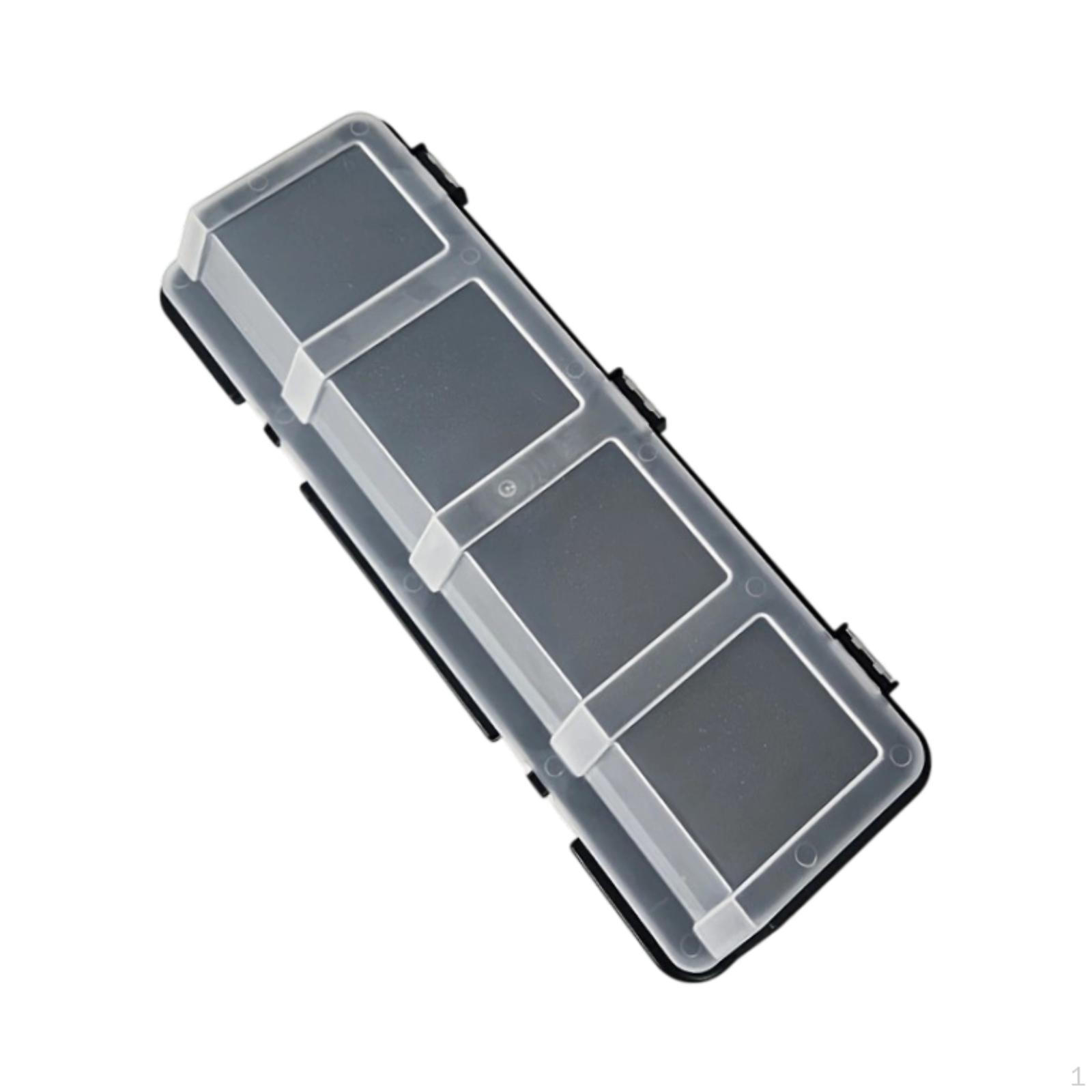 

Компоненты Винты Органайзер Передняя часть Открывающиеся детали Кейс для хранения Прочный разделенный контейнер с пряжками чёрный