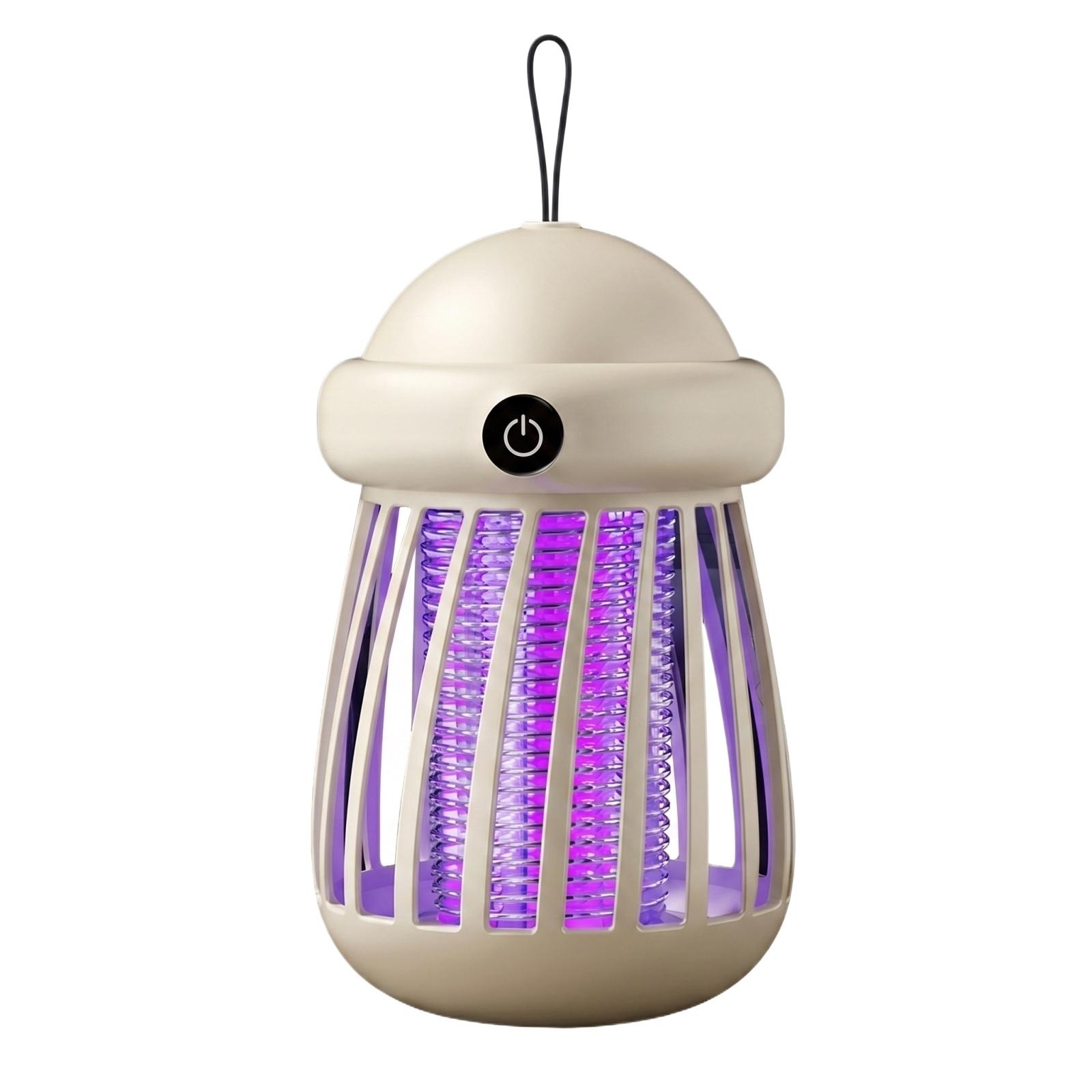 

Outdoor Mosquito Killer Lamp Electric Bug Zapper Insect Trap for Home Use with Protective Mesh and Energy Efficient Design ONE SIZE бежевый