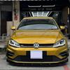 MAXTON Style Car Front Bumper Lip Chin Spoiler Splitter for VW Golf Mk7.5 R-Line&R 2017-2020 Front Bumper Cap Spoiler Bodykit