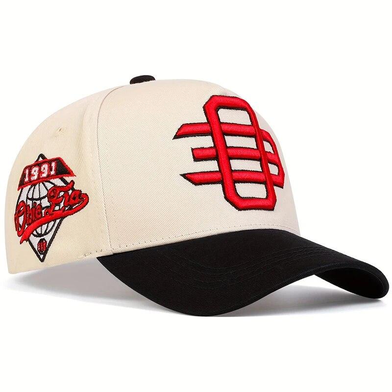 

Unisex Oe Embroidery Side 1991 Snapback Baseball Caps Spring And Autumn Outdoor Adjustable Casual Hats Sunscreen Hat