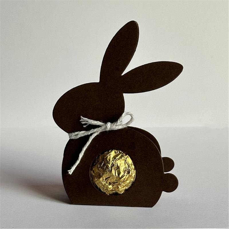 Easters Rabbits Cutting Dies Cuts Stencils Metal Die Cuts Templates Molds for Scrapbooking Album Card Making Decorations