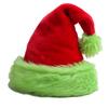 Cross-border New 2026 Fluorescent Green Christmas Hat Creative Rough Edge Christmas Party Supplies New Strange Decoration