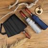 Nanqiao 10-Rib Fully Automatic Folding Umbrella with Wooden Handle