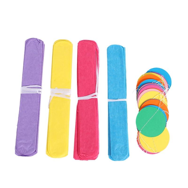 Good-20Pcs Colourful Party Fiesta Decorations Paper Fans Paper Flower Ball Honeycomb Balls Set For Wedding Birthday Events Festi