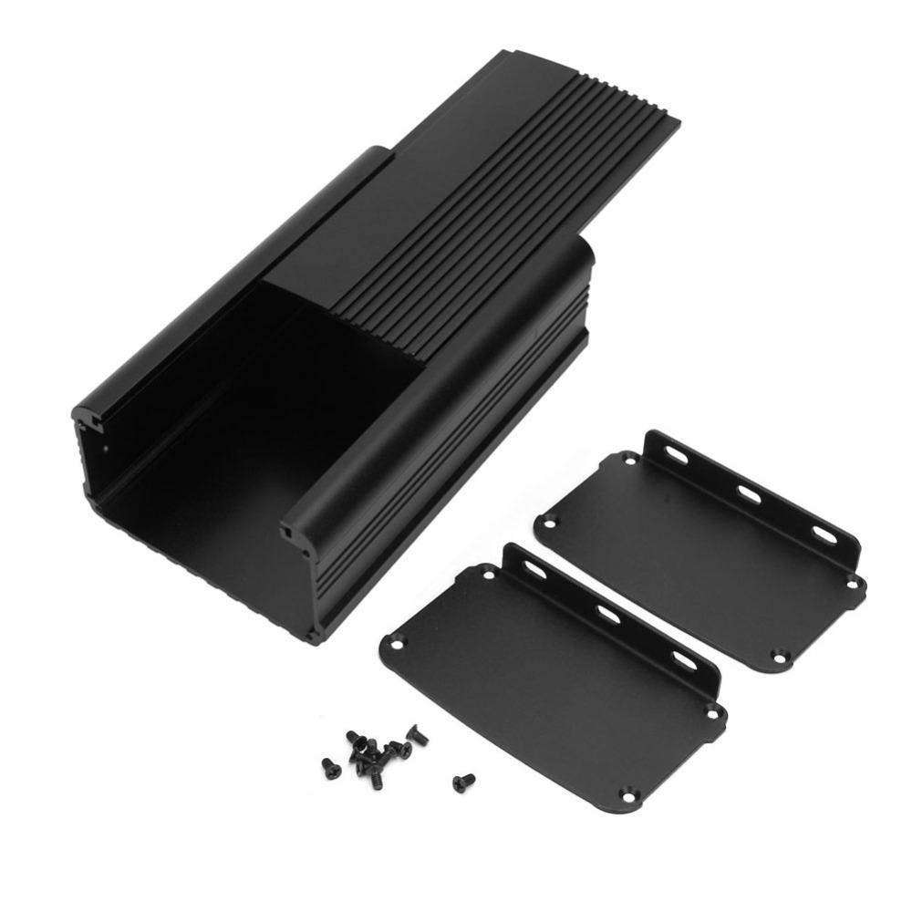 

55*95*150mm Aluminum Box Aluminum Material Black Printed Circuit Board Instrument Box Easy Mount