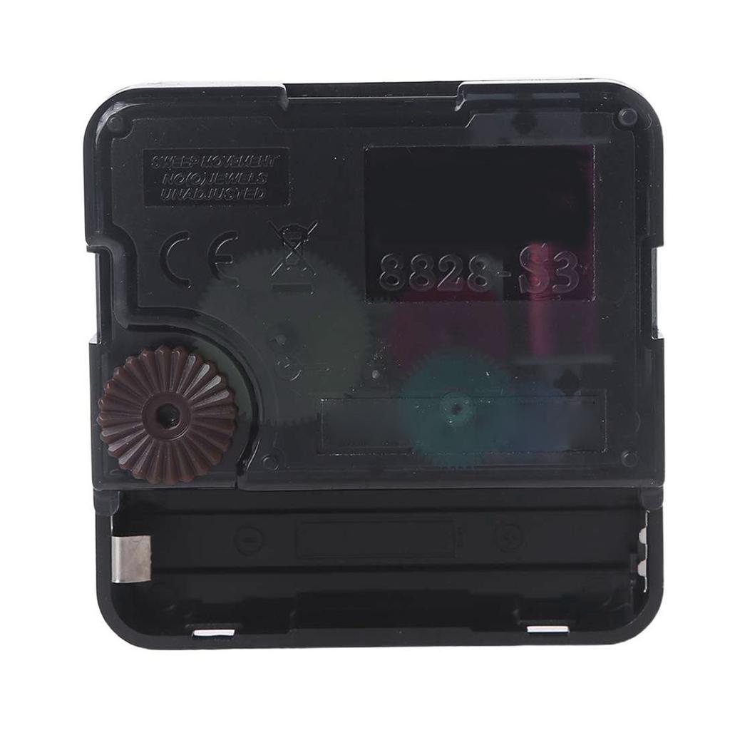 Quartz Clock Movement Replacement DIY Repair-Parts Wall Clock Movement Mechanism Battery Operate for DIY Wall Clock