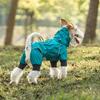 Lightweight 4-Leg Raincoat Dogs Outdoor Breathable Waterproof Jacket Fall Winter All-Season
