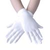 1 Paar kurze, dünne Tanzhandschuhe, atmungsaktiv, rutschfest, schweißabsorbierend, Milchseide, Satin, Stretch-Handschuhe, Kostümzubehör
