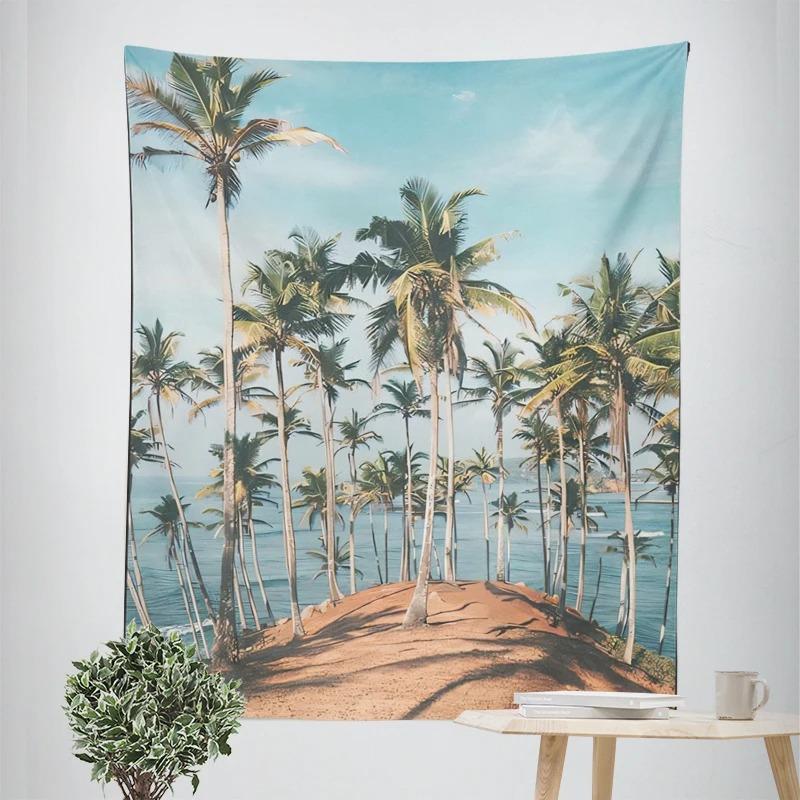 Декоративный гобелен с природными пейзажами — фото 4