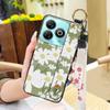 Protective Anti-knock Phone Case For ZTE Blade A75 4G/Z2359 Wristband Wrist Strap Back Cover Shockproof Ring Durable
