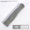 100Pcs Chenille Stems Toys Diy Strips Twist Bar Anvil Wire Craft Pipe Creative Hobby Children Plush Stick Chenille Sticks