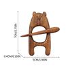 Design Bird Animal Rabbit Dog Heart Clothing Accessory Fashion Jewelry Wooden Brooch Women Brooch