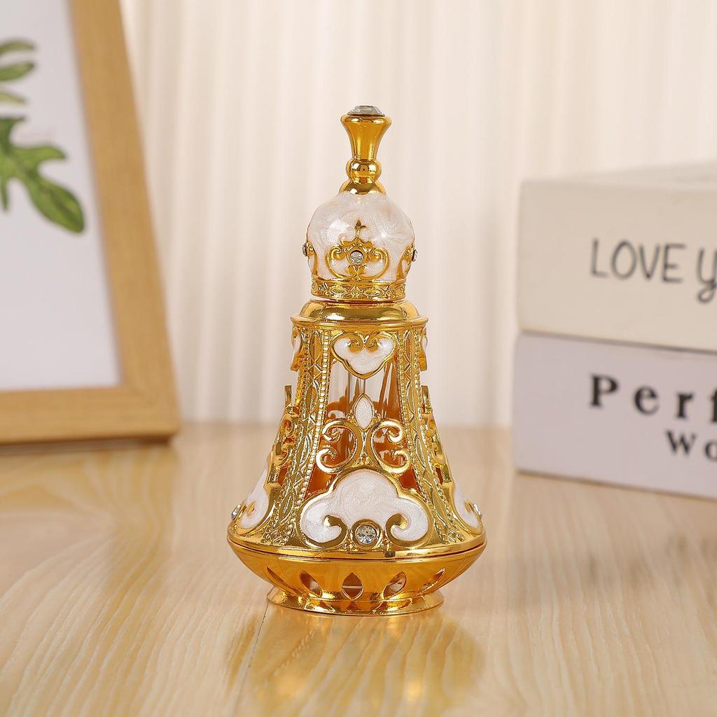 Exquisite Middle East Dubai Glass Perfume & Essential Oil Bottle Ornament