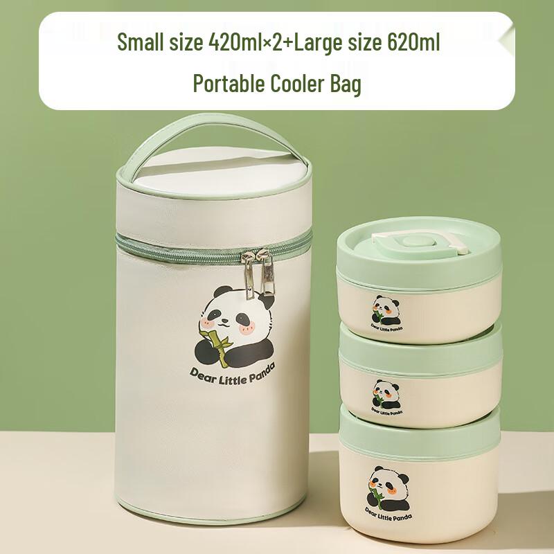 Jun Seventeen A1 304 Stainless Steel Insulated Lunch Box Set