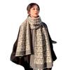 New Scarf Women's Long Winter All Match Scarf Imitation Cashmere Korean Style Warm and Cute Knitted Girl Student Fashion
