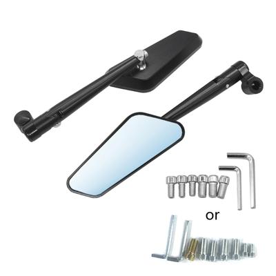 Motorcycle Handlebar Accessory: Heavy Industry Rear View Side Mirrors,Universla 1Pair