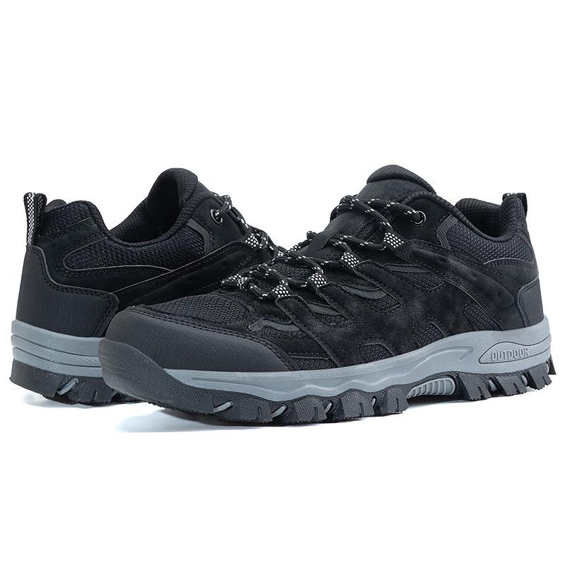 Men's low-top model, fashionable, comfortable and breathable outdoor lightweight hiking shoes, fashionable platform casual sports shoes