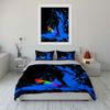 Skateboard Art 3Pc Set Soft Comfortable Duvet Cover Bedding Set Included 1*Duvet Cover & 2*Pillowcases, Gift
