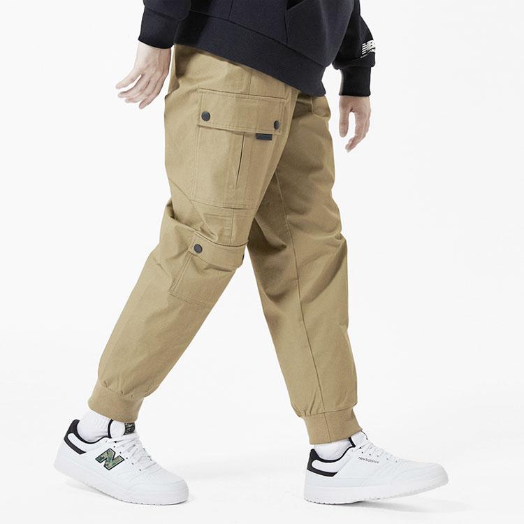 New Balance Knitted Sweatpants Men's Khaki Moderate Other AMP13389-OV