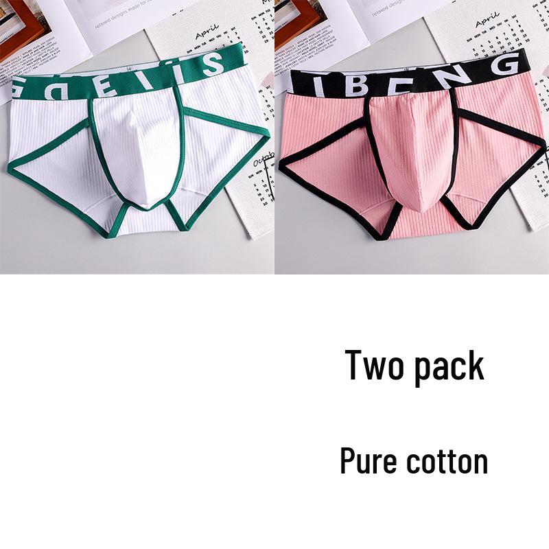 Herren Baumwollslips mit mittlerer Taille - Bequem, Trendy, Lässige Shorts