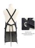 Waterproof Denim Apron: Ideal for Kitchen, Coffee Shop, BBQ, Gardening, and Barber Workwear