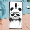 Cartoon Cute Panda Bear Case For Samsung Galaxy J3 J5 J7 2017 A3 A5 2016 A6 A8 J2 J8 A7 A9 2018 J4 J6 Plus Cover