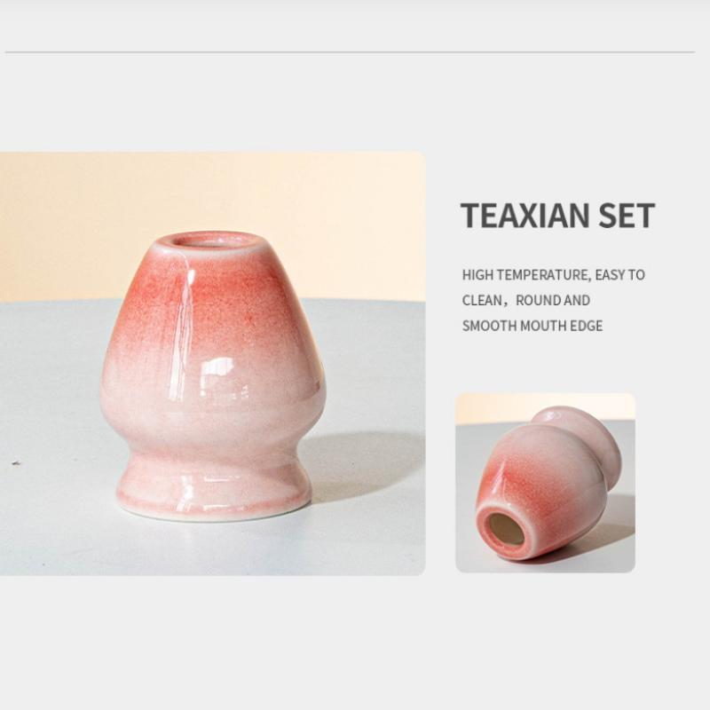 Set Matcha Set Frusta Matcha, Set Matcha in Ceramica 5 Pezzi Kit Matcha Per Amanti del Matcha Kit Matcha