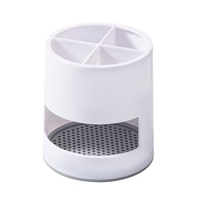 Suport pentru ustensile Ventilatie creativa Rotunda Durabila Perie de machiaj Suport pentru ustensile Accesorii pentru baie