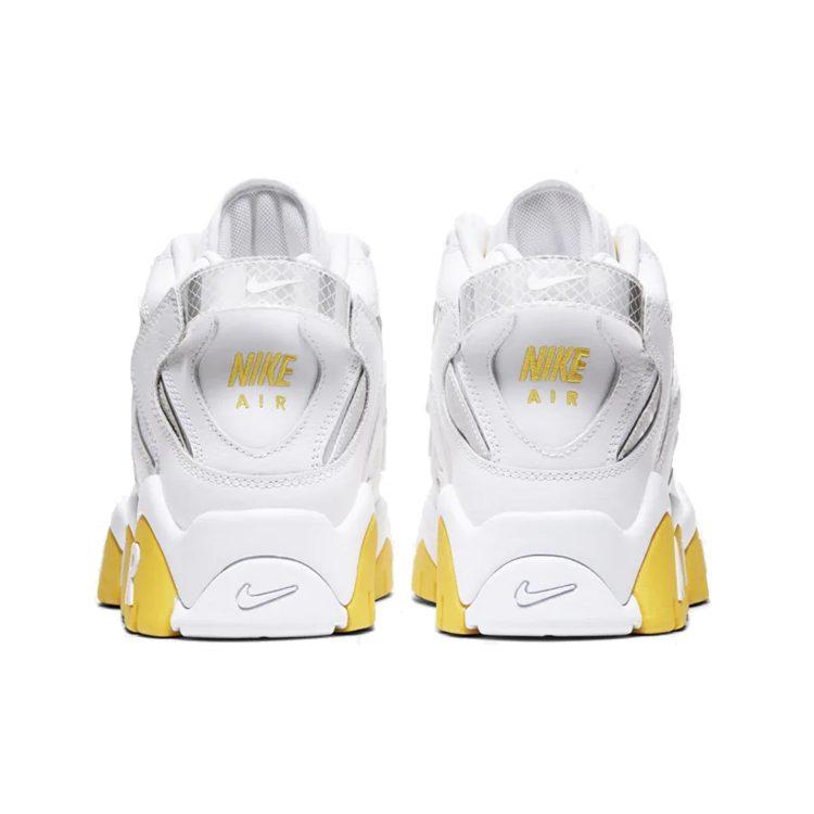 Nike Air Barrage Mid White Chrome Yellow Women's CJ9574-100