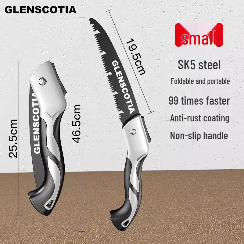 Seiko Compact Folding Hand Saw for Woodworking and Gardening