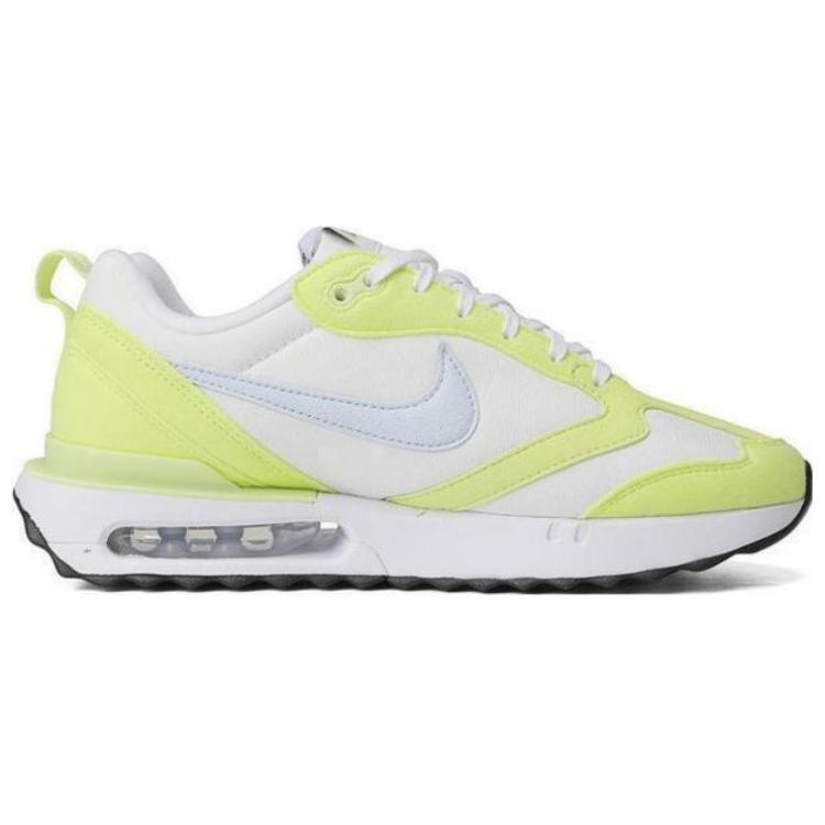 Nike Air Max Dawn Round Toe Lace-Up Low-Top Casual Shoes Women sneakers White Green DC4068-701