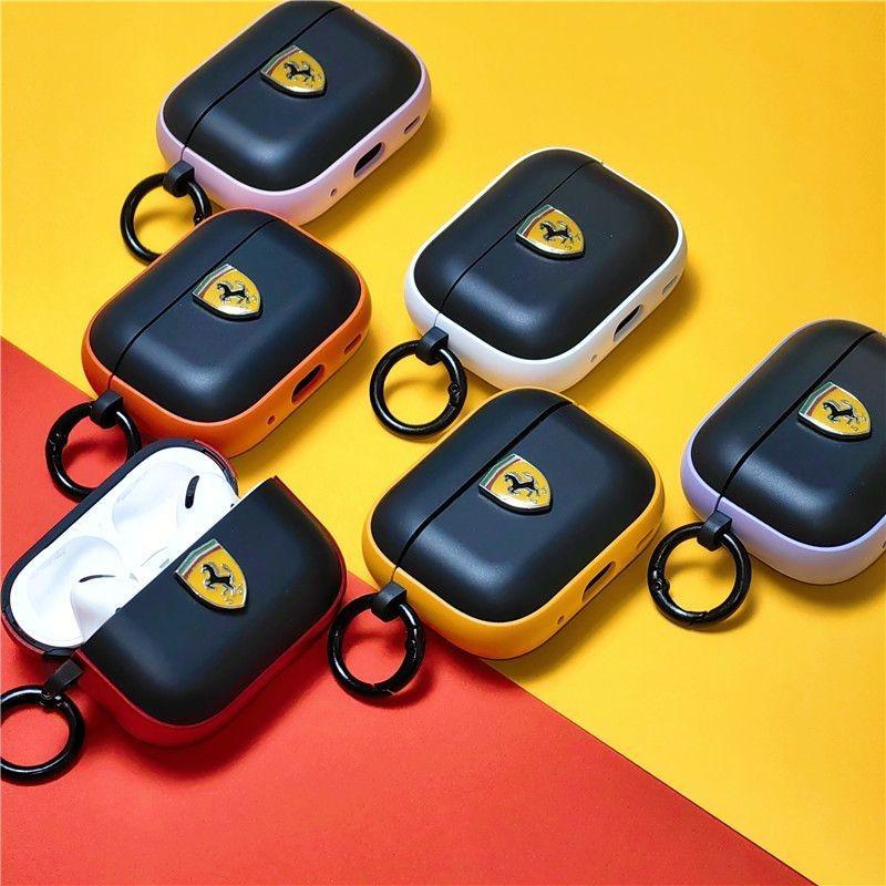 New Apple Wireless Bluetooth Earphone Protective Case For Ferrari 458 488 599 612 FF F12 for AirPods Pro Pro2 3 4 Generation JG7