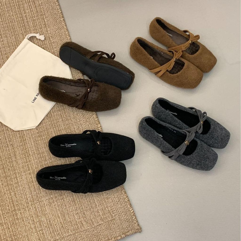 2025 Autumn New Pointed Head with Bow Inner Height Commuting Temperament Women's Single Shoes