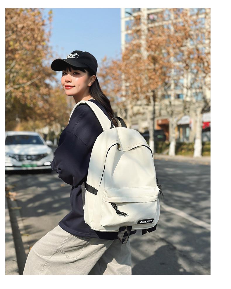 Unisex Laptop-Rucksack mit großem Fassungsvermögen im japanischen Stil für Studenten
