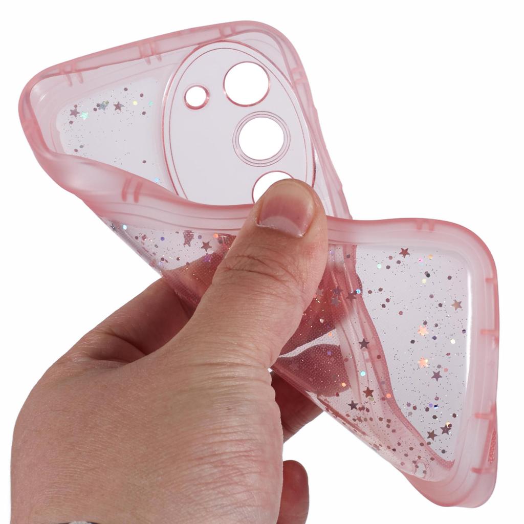 JTW Series for Samsung Galaxy S23 TPU Case Wavy Edge Epoxy Anti-Drop Phone Cover