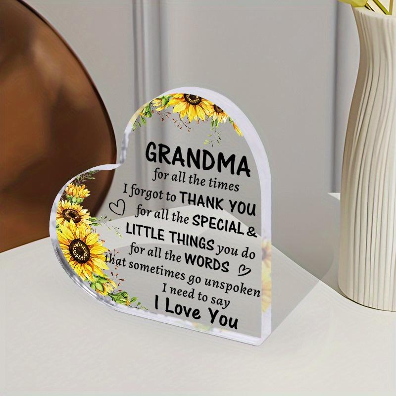 2D Flat, Acrylic Creative Thanksgiving Decorative Plaque, Sunflower Pattern Design, Suitable for Wall Decoration, Porch, Room, Villa, Accents Home, Ha