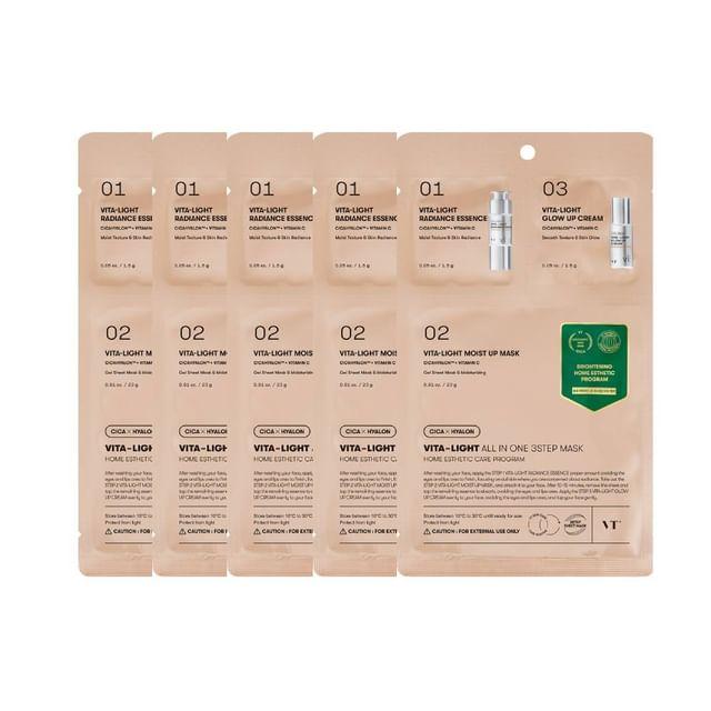 VT - Vita-Light All In One 3step Mask Bundle Set 27g x 5 sheets