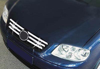 Grillauflagen (rostfreier Stahl) 2001-2003 für Volkswagen Polo