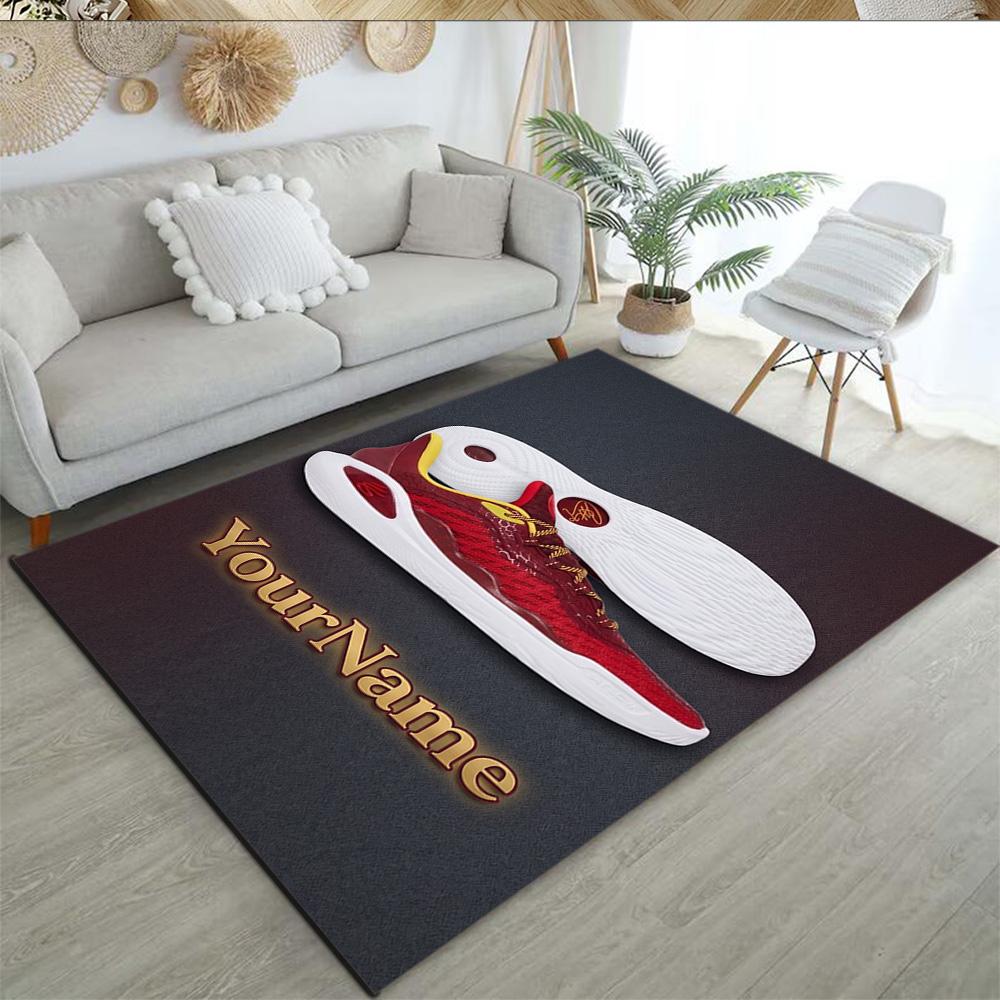 Curry Customize Your Name Floor Rug Office Rug Perfect For Study Room Dining Room Outdoor Playrooms Antislip Carpet Office Home Decor