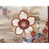 Used SALE [Good Condition] Fukuro Obi 430cm Gold Nishiki Gold Cherry Blossom Flower Pattern Gorgeous Goat Pure Silk
