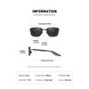 aoron Polarized Sunglasses Men's Driving Color-Changing Sunglasses Business Driver Driving Color-Changing Sunglasses