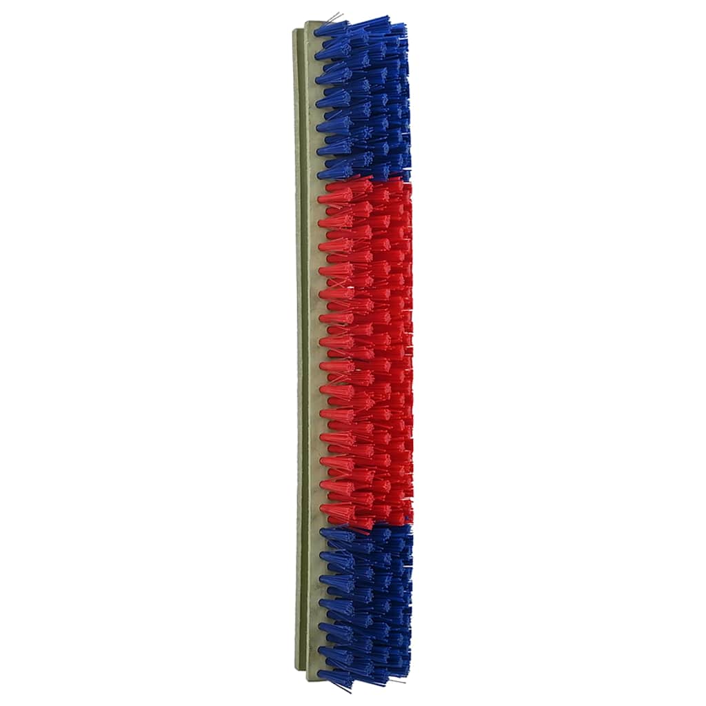 Spazzola per Bovini Rossa e Blu 50 x 17 x 9 cm Plastica e Acciaio